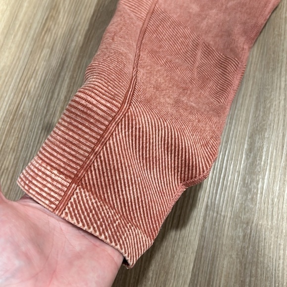 Aerie OFFLINE Seamless High Waisted Legging in Canyon Creek Pink Size Large - Picture 6 of 12